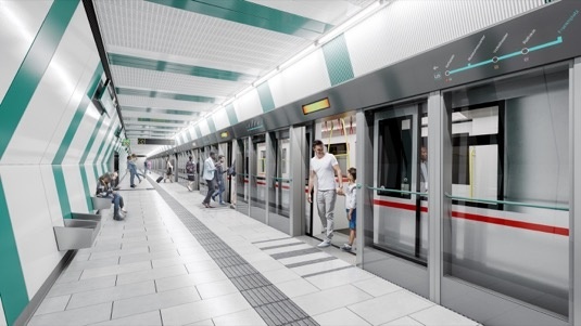 viden-metro-Vizualizace-stanice-U5-Frankhplatz