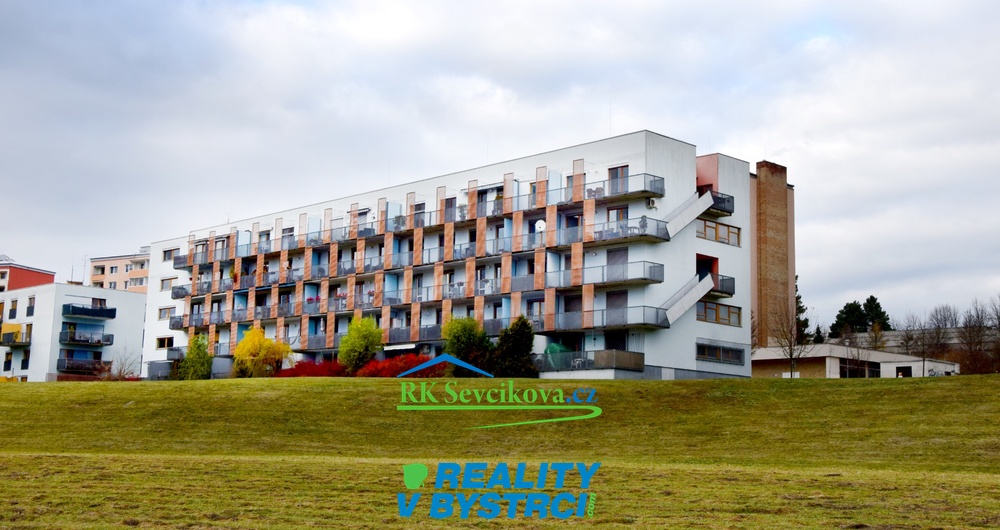 Prodej, Byty 1+kk, 42m² - balkon, garážové stání, Brno, Bystrc, ul. Vrbovecká