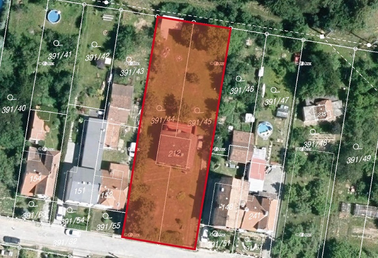 Prodej výjimečného stavebního pozemku Vranov u Brna