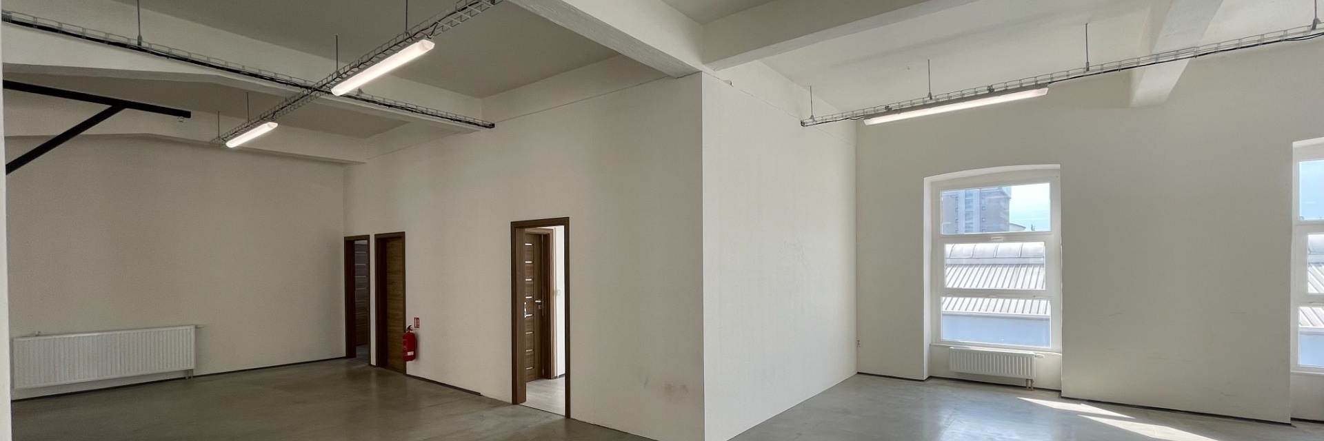 Pronájem nebytových prostor 414 m² po rekonstrukci, ulice Mlýnská, Brno