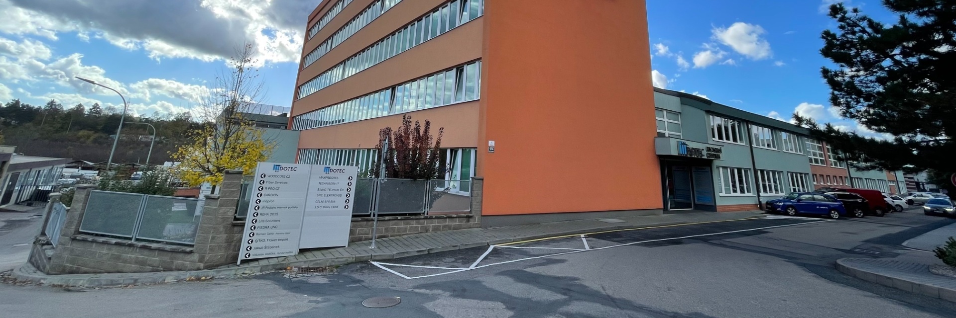 Pronájem kancelářských prostor u D1 23 m², ulice Traťová, Brno