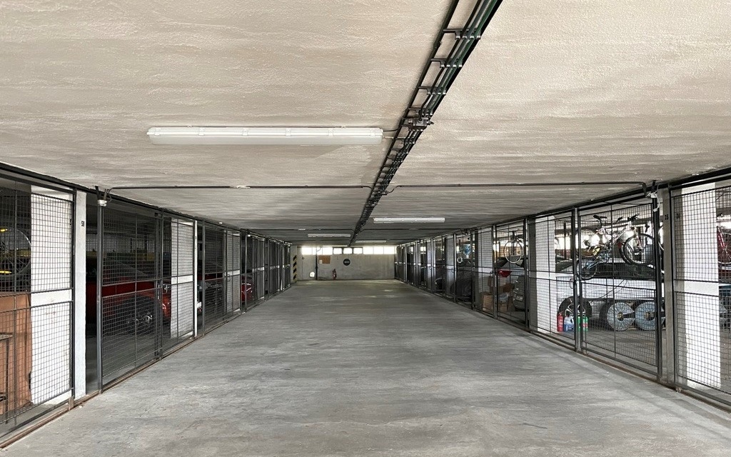 Prodej  garážového stání 13m² - Brno - Herčíkova/Královo Pole