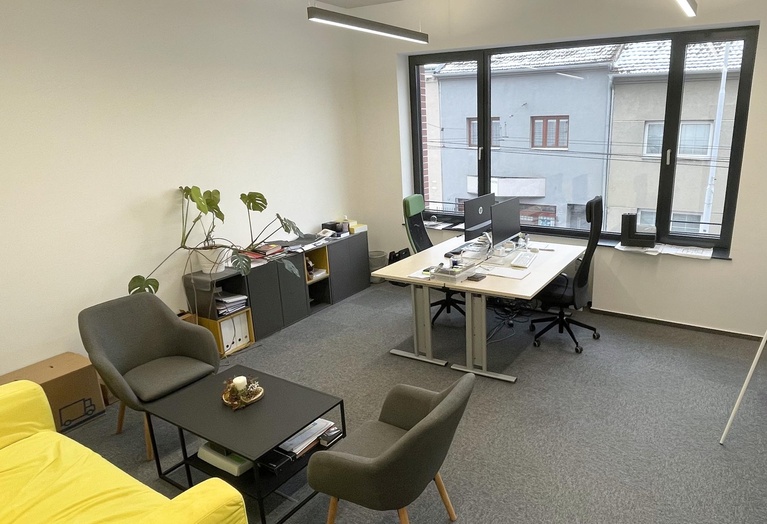 Pronájem kancelářských prostor včetně připravené dispozice 235 m² v Brně, ulice Dukelská