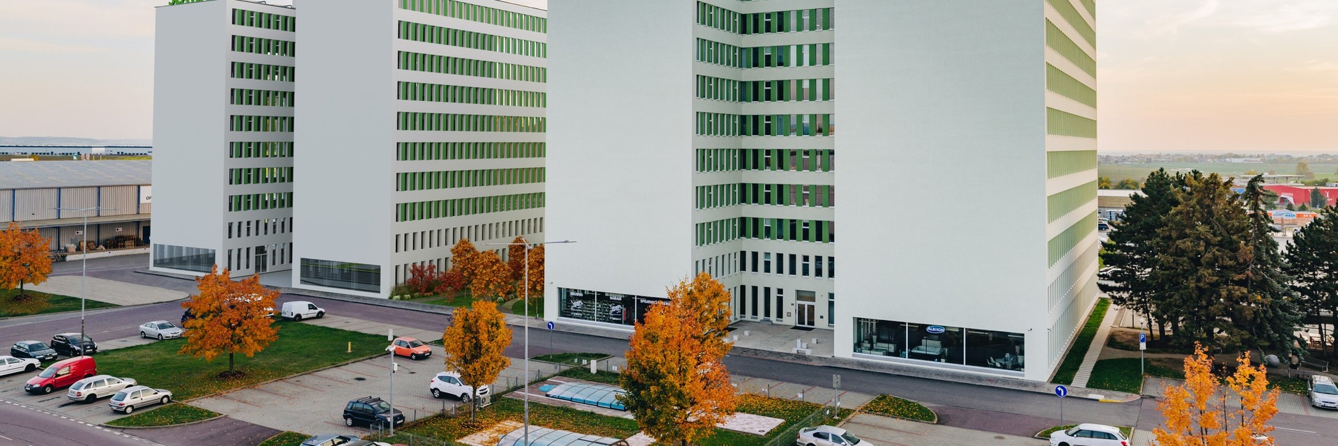 Pronájem kancelářských  prostor 374 m², 9. NP, ulice Tuřanka, Brno - Slatina