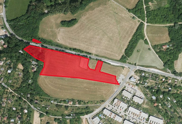 Prodej pozemků u Brněnské přehrady 14 524 m², Brno - Bystrc