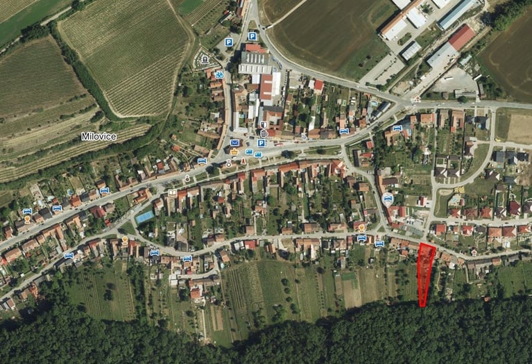 Prodej stavebního pozemku ve vinařské obci, 1.351 m²