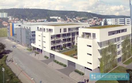 Pronájem bytu 2+kk 54 m2 s balkonem a parkovacím stámím,Brno-Bohunice, Ev.č.: 29519