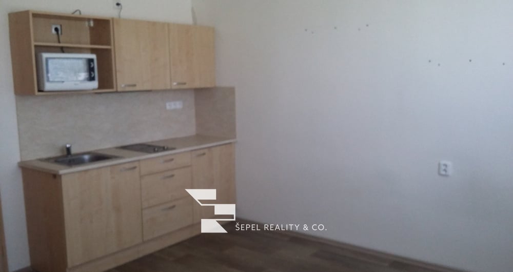 Pronájem nezařízeného bytu 1+kk, 22 m² v novostavbě  - Brno - Slatina