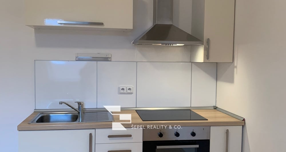 Pronájem nezařízeného bytu 1+kk  29m² v novostavbě  Brno - Horní Heršpice