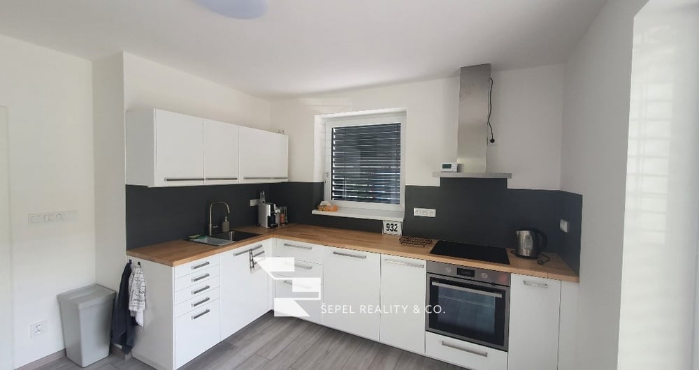 Pronájem novostavby rodinného domu 5+1, 180 m² se zahradou a venkovním parkovacím stáním na pozemku, Střelice