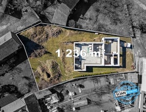 Prodej rozestavěného domu, pozemek 1 236 m² - Určice