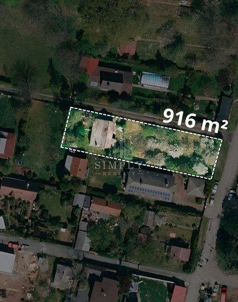 Prodej stavebního pozemku 916 m2, Zdiby, Praha - východ