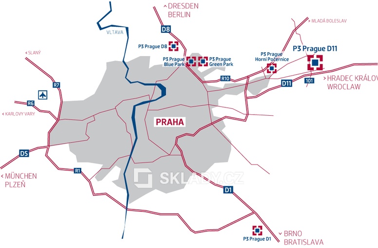 Mapa, P3 Prague D11