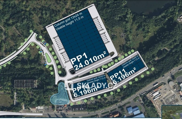 layout - Podhorský Park