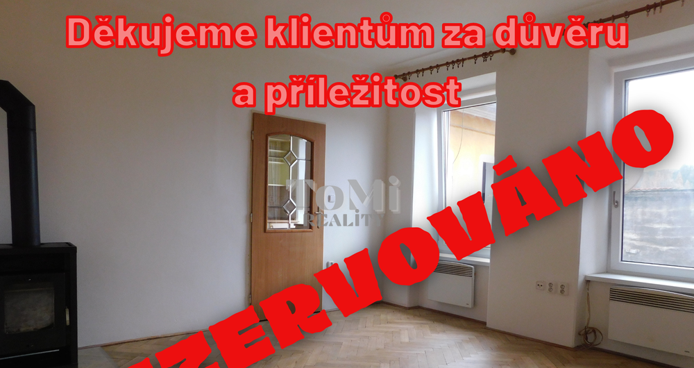 Letovice, byt OV 1+1 38 m2, sklep, půda, kůlna - byt