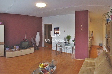 Pronájem zařízeného bytu 2+kk s balkonem, Brno-Bohunice, ul. Švermova