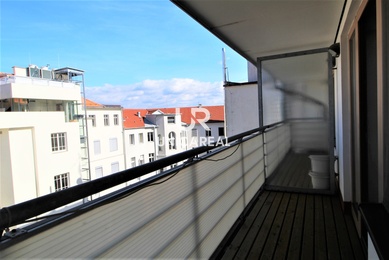 Byt 1+kk s terasou, 53 m², v centru Brna, Joštova ulice