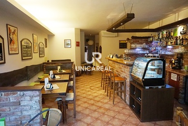 Pronájem zavedené, vybavené kavárny se zahrádkou na dobrém místě, Brno-Komín