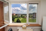 Lýskova - výhled z okna