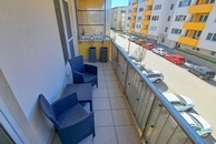 Prodej bytu 3+kk Brno Žebětín Kamechy ulice Žabí balkon2