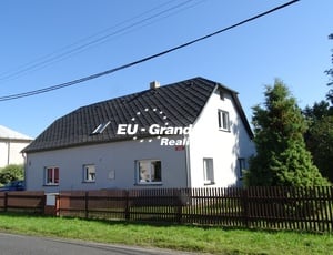 Prodej rodinného domu Rumburk Dolní Křečany 722 m2 + stavební pozemek 1892 m2
