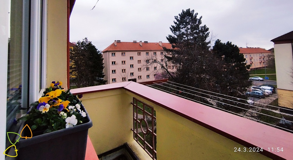 výhled z balkonu 2