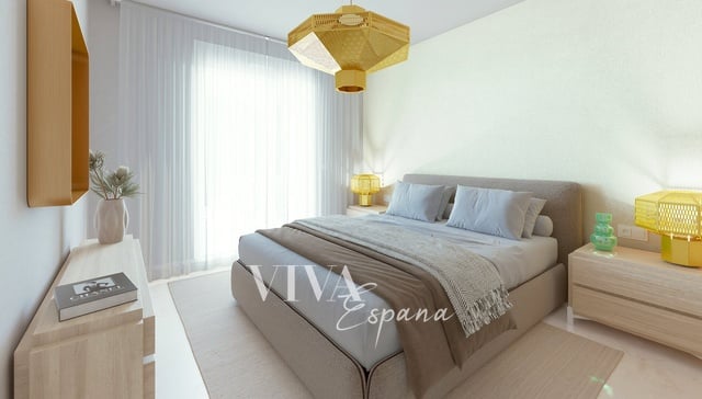Prodej, Byty 3+kk, 83m² + 28m² terasa - Prostorný apartmán s velkou terasou v oblasti Estepona Golf,  1km od pláží.