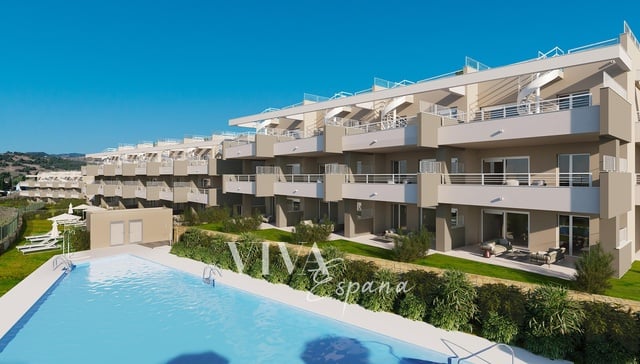 Predaj, Byty 3 izbový, 83m² + 28m² terasa - Priestranný apartmán s veľkou terasou v oblasti Estepona Golf, 1km od pláží.
