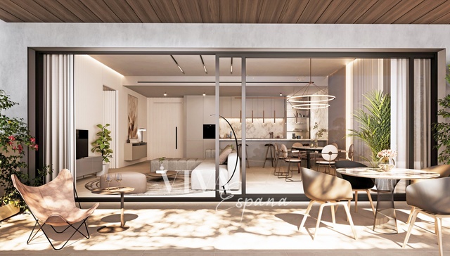 Predaj, Byty 5 izbový, 192m² + 34m² -  Apartmán v luxusnej rezidencie v San Pedro de Alcantara, v pešej vzdialenosti na pláž.