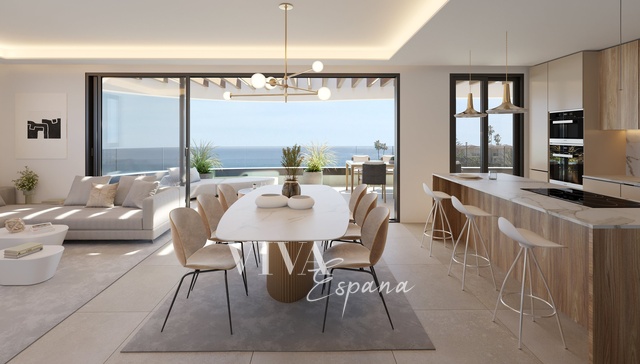 Prodej, Byty 3+kk, 80m² + 30m² terasa - Apartmán s prostornou terasou v nové rezidenční výstavbě v Mijas.