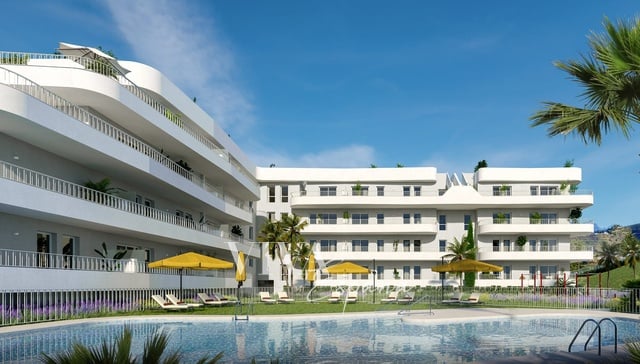 Prodej, Byty 2+kk, 67 m² + 16 m² terasa - Přízemní apartmán v novém rezidenčním komplexu ve Fuengirole v blízkosti pláží.
