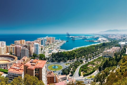 Malaga ranked second in a ranking that evaluated the best cities for foreigners to live and work in
